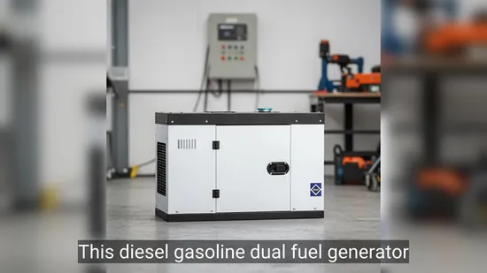 5-10kw 5kVA 10kVA 15kVA Portable Electrical Small Single Three Phase Alternator Genset ATS Electric Power Energy System Set Home Silent Diesel Engine Generator